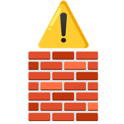 Brick and Warning