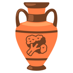 broccoli and amphora