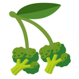 broccoli and cherries