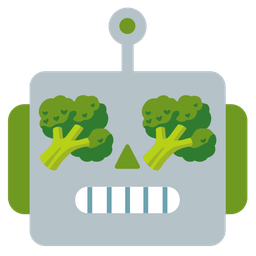 broccoli and robot