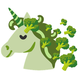 broccoli and unicorn