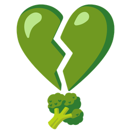 broken heart and broccoli