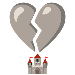 broken heart and castle
