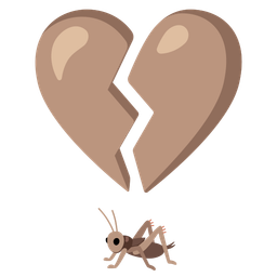 broken heart and cricket