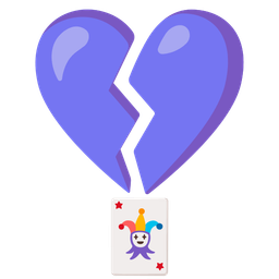 broken heart and joker