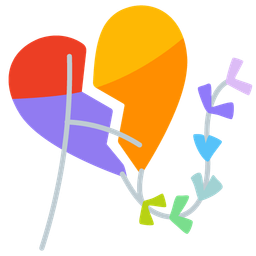 broken heart and kite