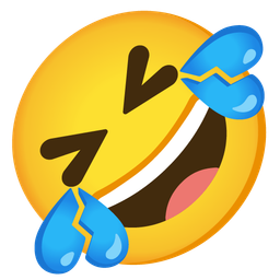 Broken heart and Rolling on the floor laughing