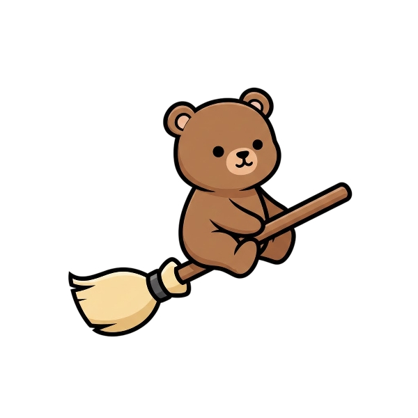 Broom and Bear