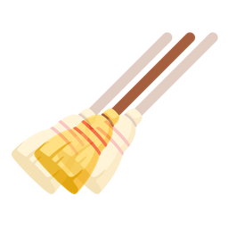 broom and beating heart