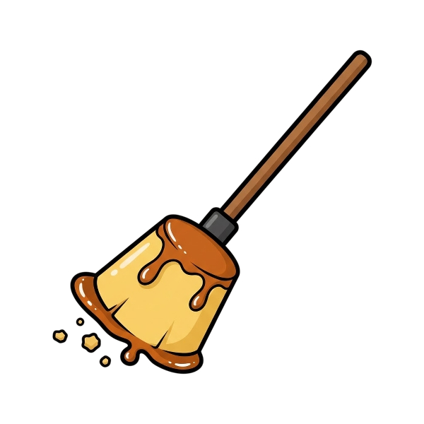 Broom and Custard