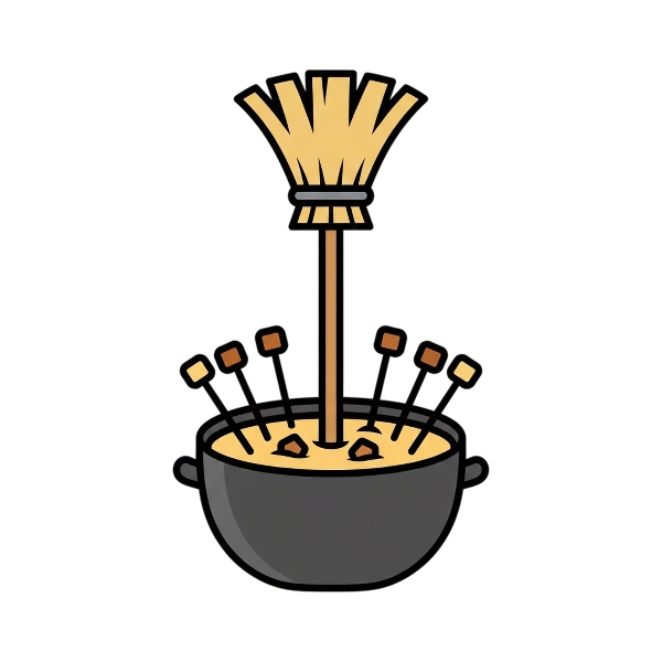 Broom and Fondue