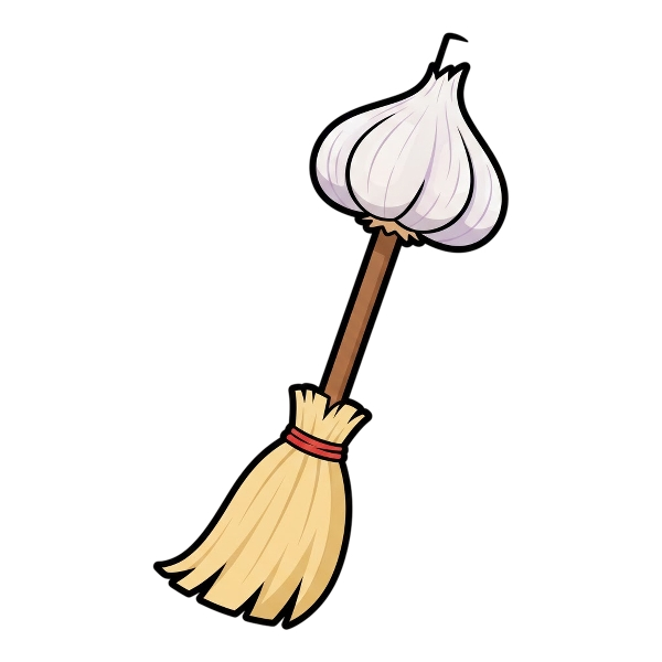 Broom and Garlic