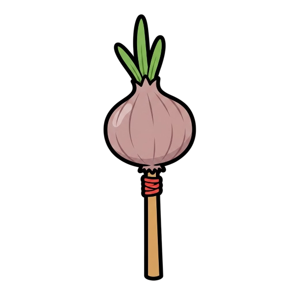 Broom and Onion