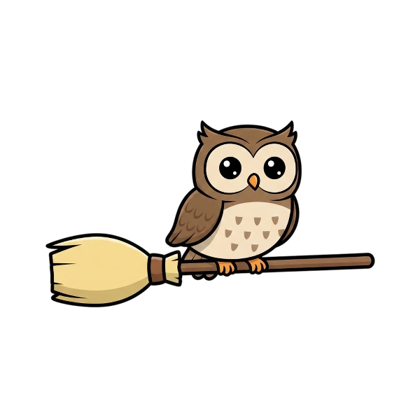 Broom and Owl