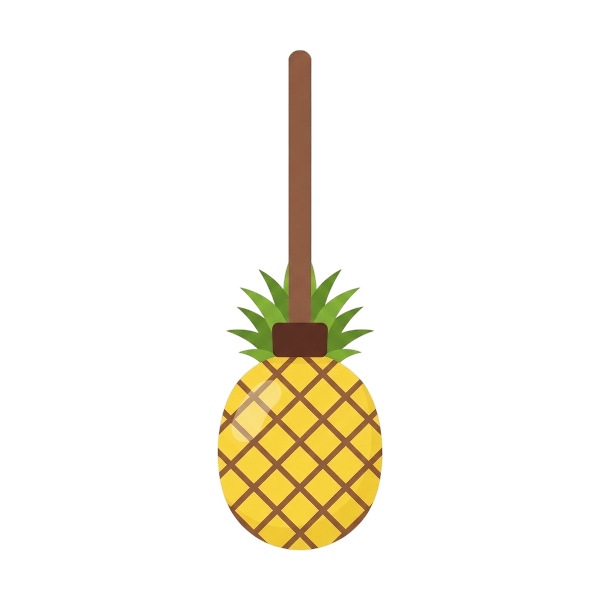 Broom and Pineapple