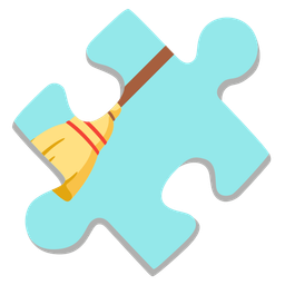 broom and puzzle piece