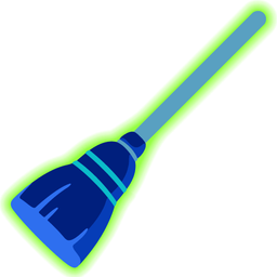 broom and radioactive