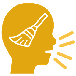 broom and speaking head