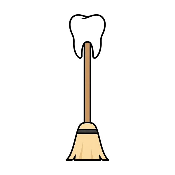Broom and Tooth