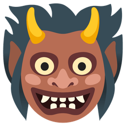 brown heart and ogre