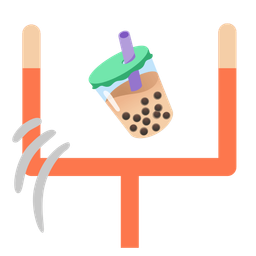 Bubble tea and American football
