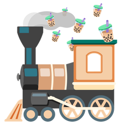 Bubble tea and Locomotive