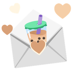 Bubble tea and Love letter