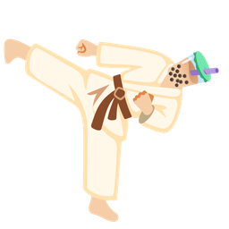 Bubble tea and Martial arts uniform