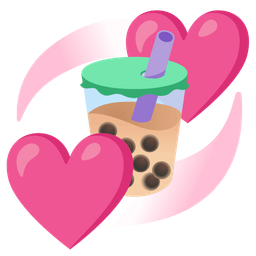 Bubble tea and Revolving hearts