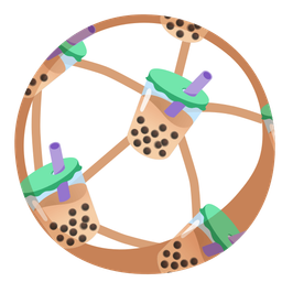 Bubble tea and Soccer ball