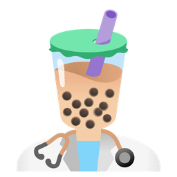 Bubble tea and Stethoscope
