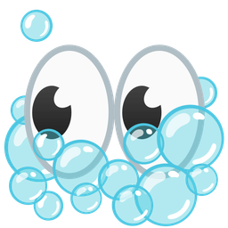 bubbles and eyes