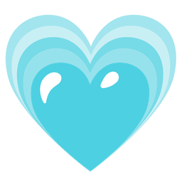 bubbles and growing heart