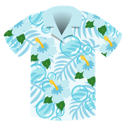 bubbles and hibiscus