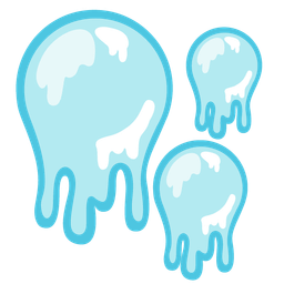 Bubbles and Melting face