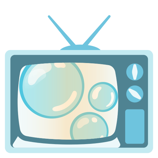 Bubbles and Television