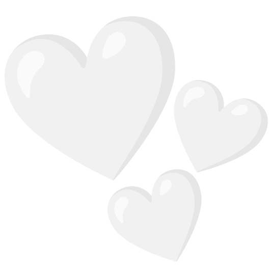 Bubbles and White heart