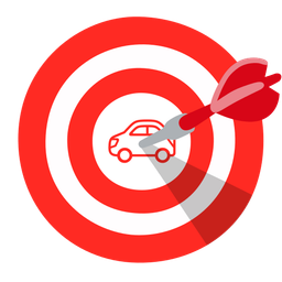 bullseye and automobile