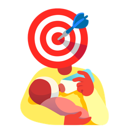 bullseye and baby bottle