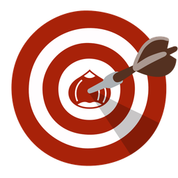 bullseye and chestnut