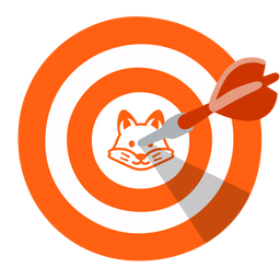 bullseye and fox