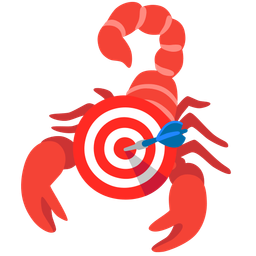 bullseye and scorpion