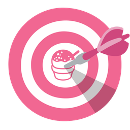 bullseye and shaved ice