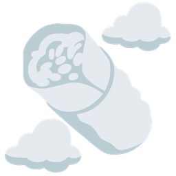 burrito and cloud
