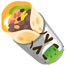 burrito and face vomiting