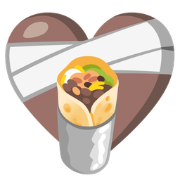 burrito and mending heart