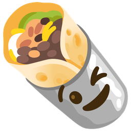 Burrito and Winking face