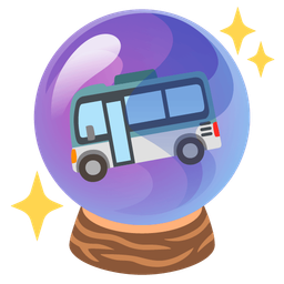 bus and crystal ball