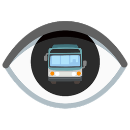 bus and eye