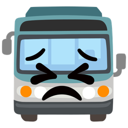 bus and persevering face